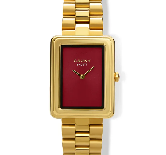 Relógio Cauny Facett Burgundy CFT008