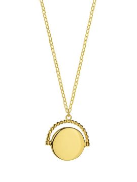 Colar Eugénio Campos Significado em prata dourada 106.A719.D.0.00