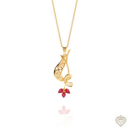 Colar Filigrana Saudade - Tulipa 1CL-FL0462