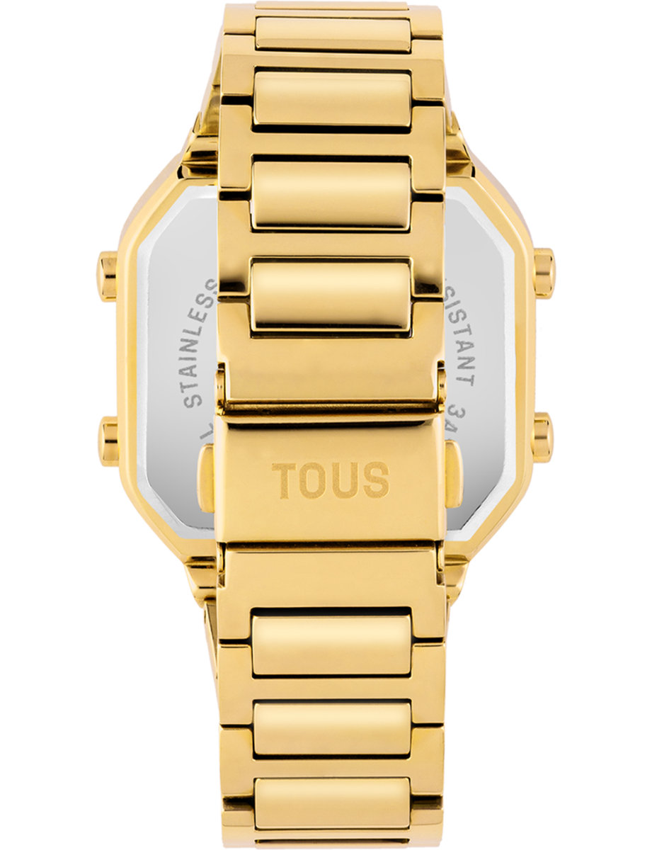 Ourivesaria Moreira - Relógios e Joias - Relógio TOUS D-Bear Digital Dourado 3000130800 Relógio TOUS D-Bear Digital Dourado 3000130800