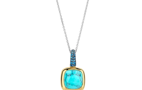 Colar Ti Sento Milano Turquesa 6829TQ