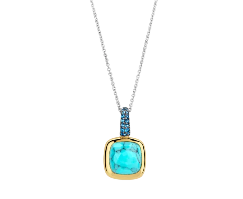 Colar Ti Sento Milano Turquesa 6829TQ