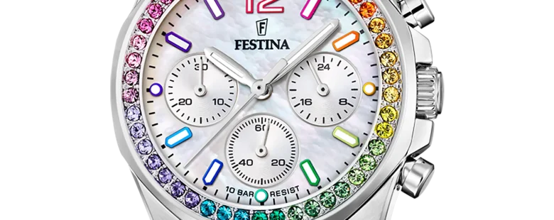Relógio Festina Bicolor com zircónias F20606/2