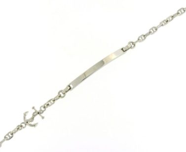 Pulseira em Prata Personalizável A032735