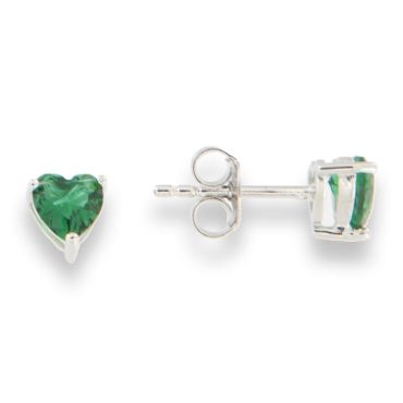 Brincos em Prata com Zircónia Verde A047451/VERD