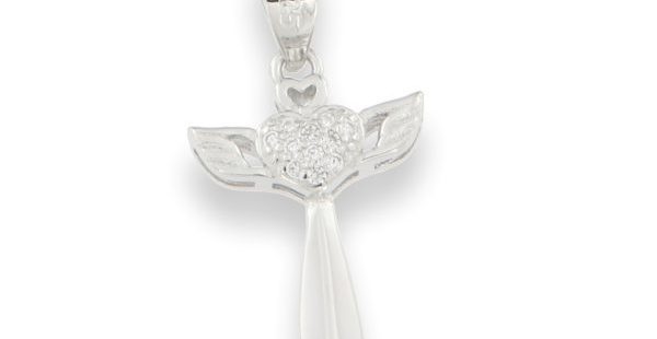 Cruz em Prata com Zircónias A092206/B