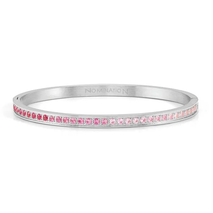 Ourivesaria Moreira - Relógios e Joias - Pulseira Nomination Pretty Bangles Rosa 029506/002 Pulseira Nomination Pretty Bangles Rosa 029506/002