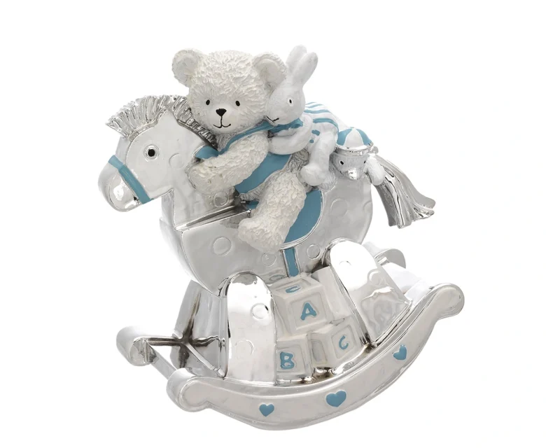 Carrossel Musical Dhome Urso e Coelho