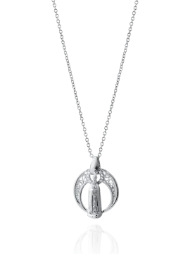 Colar Saudade Nossa Sr.ª Fátima 1CL-FL0468C.P