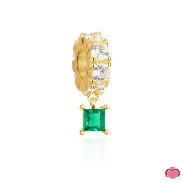 Charm SMW Pedra Verde 1SMW1242