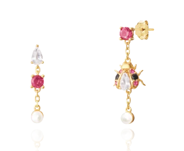 Brincos LINK Joaninha 1LINK-1745A