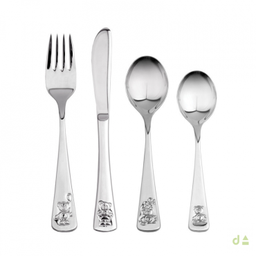 Conjunto 4 Talheres Infantis Dhome