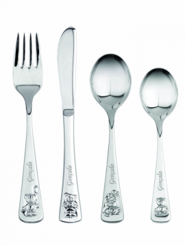 Conjunto 4 Talheres Infantis Dhome