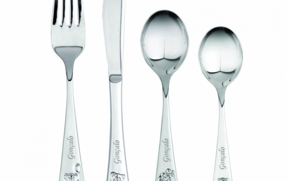 Conjunto 4 Talheres Infantis Dhome