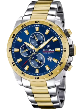 Relógio Festina Cronógrafo Azul F20562/2