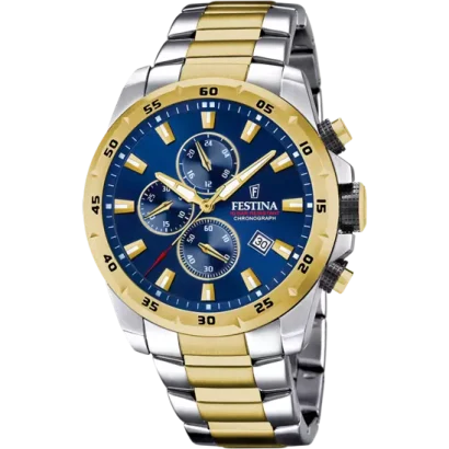 Relógio Festina Cronógrafo Azul F20562/2