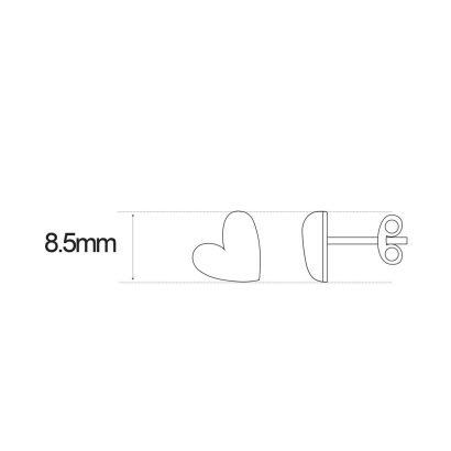 Brincos ARP Charm Coração 070CHA