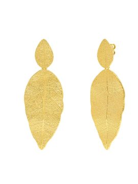 Brincos Eugénio Campos Serena em Prata Dourada 114.B714.D.0.00