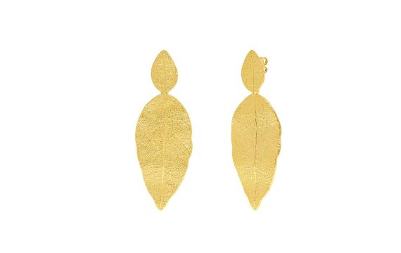 Brincos Eugénio Campos Serena em Prata Dourada 114.B714.D.0.00