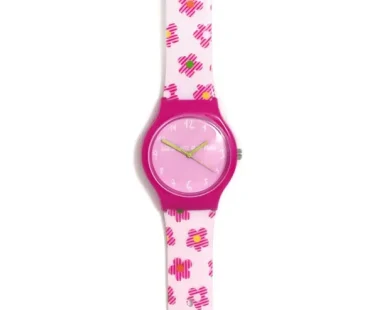 Relógio ARP Corações Riscados com Zircónias AGR379