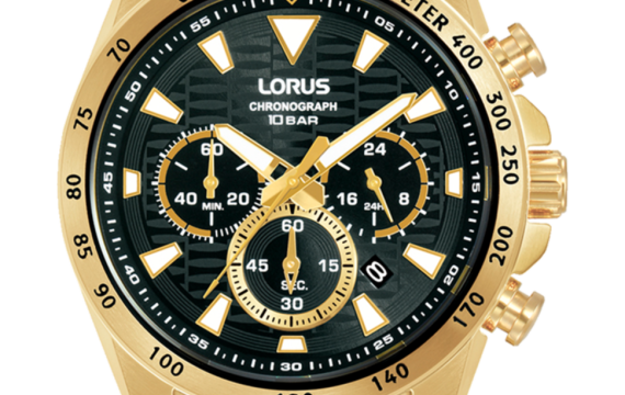 Relógio Lorus Man Sports Chronograph Dourado RT358KX9