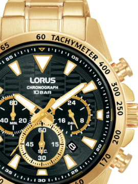 Relógio Lorus Man Sports Chronograph Dourado RT358KX9
