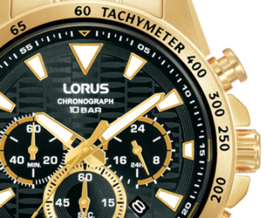 Relógio Lorus Man Sports Chronograph Dourado RT358KX9