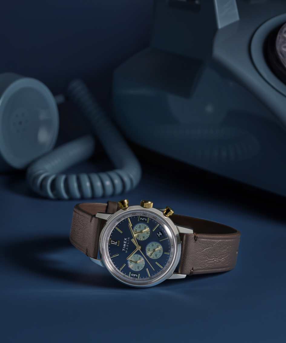 TIMEX Marlin Men´s Leather Vegan TW2W60400