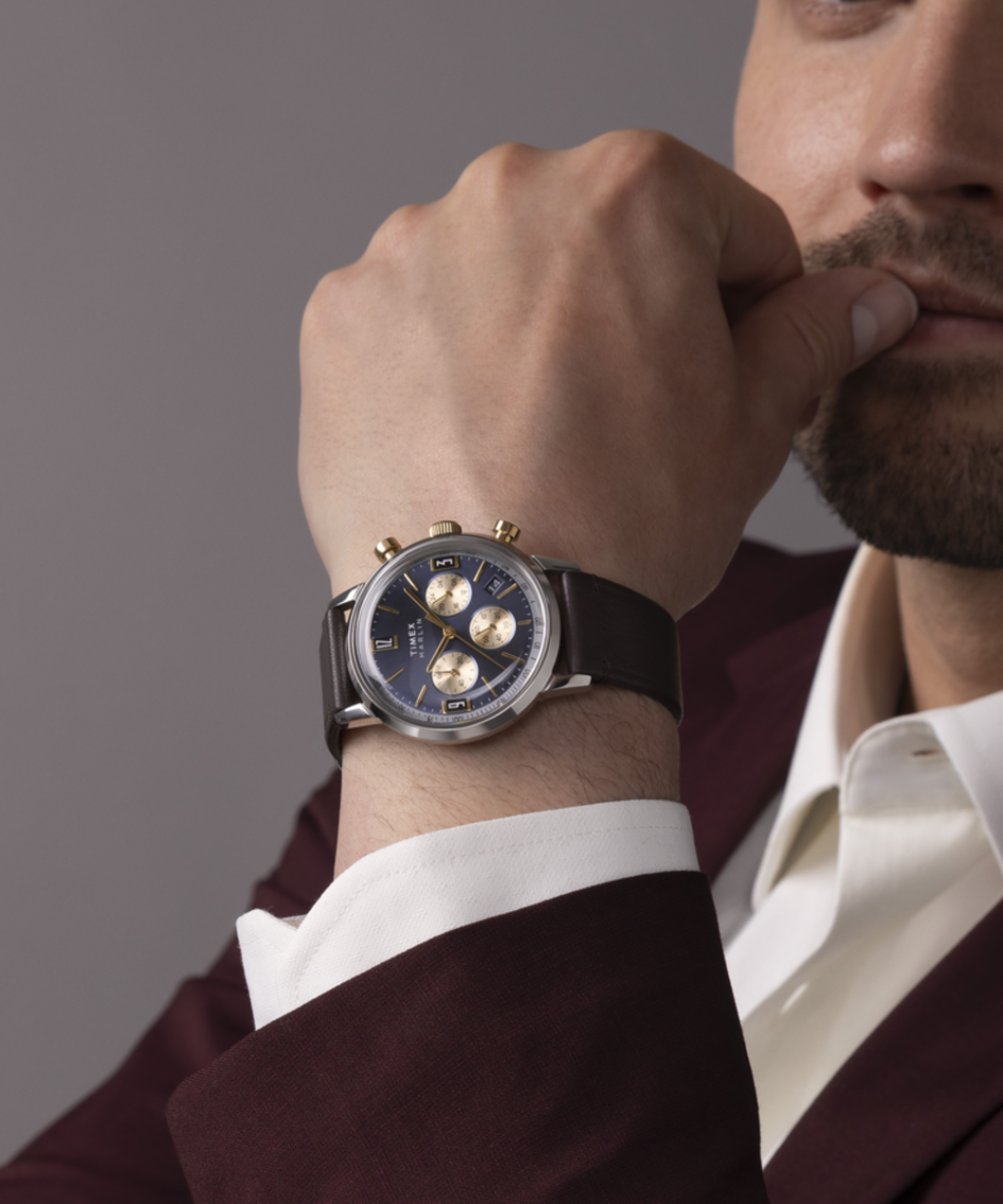 TIMEX Marlin Men´s Leather Vegan TW2W60400