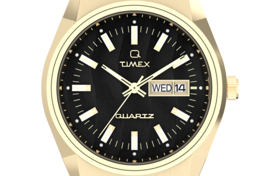TIMEX Q Men´s Aço Dourado TW2W62500
