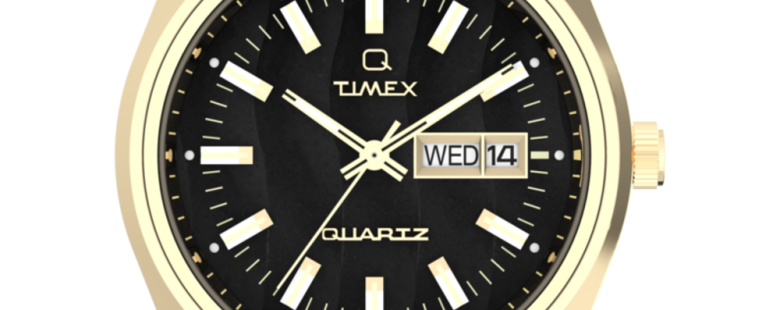 TIMEX Q Men´s Aço Dourado TW2W62500