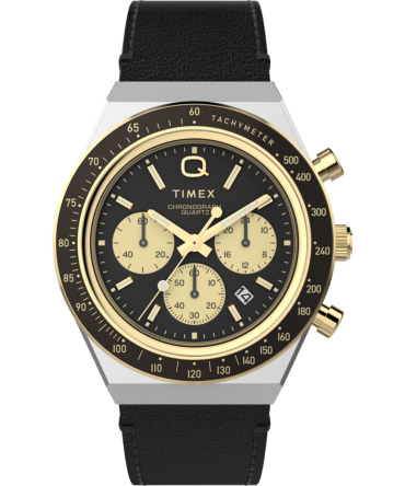 TIMEX Q Men´s Leather TW2W64300