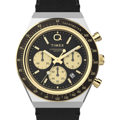 TIMEX Q Men´s Leather TW2W64300