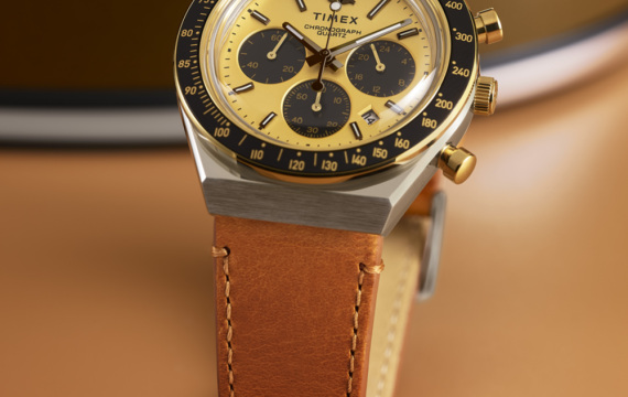 TIMEX Q Men´s Leather TW2W64400