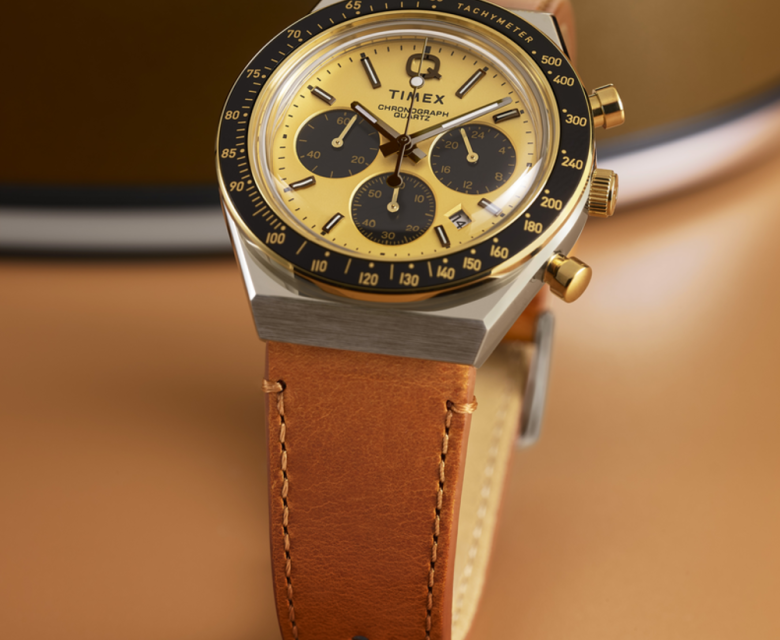 TIMEX Q Men´s Leather TW2W64400