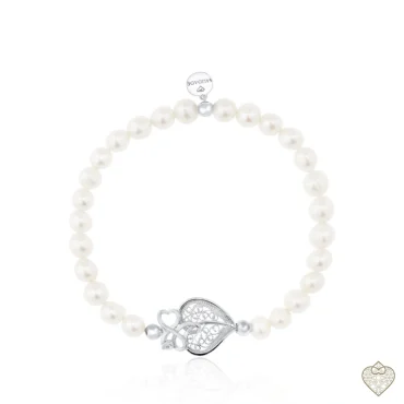 Pulseira Saudade Pérolas Barrocas 1PS-FL0470C.P