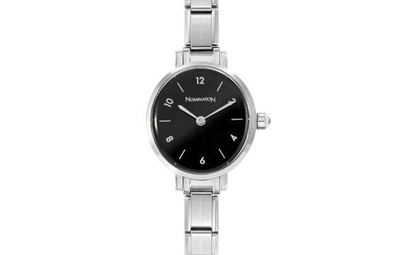 Relógio Nomination Paris Prateado Preto 076038/012