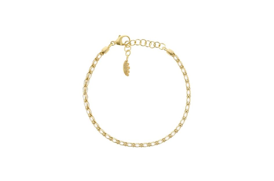 Pulseira Eugénio Campos Essencial Prata Dourada 103.B353.D.1.00