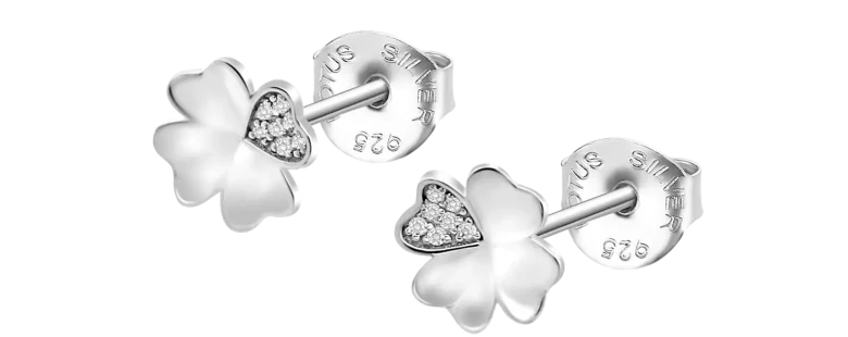 Brincos Lotus Silver Trevo Prata 925 LP3599-4/1