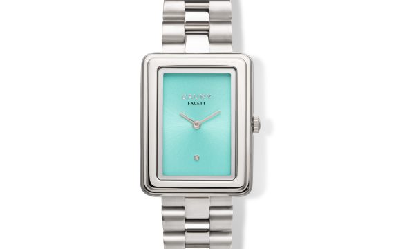 RELÓGIO CAUNY FACETT DIAMOND BLUE