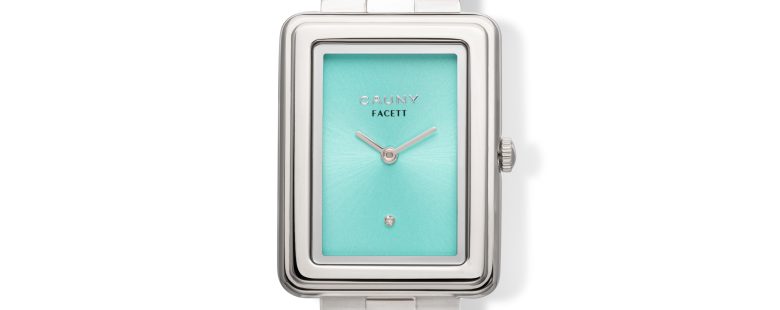 RELÓGIO CAUNY FACETT DIAMOND BLUE