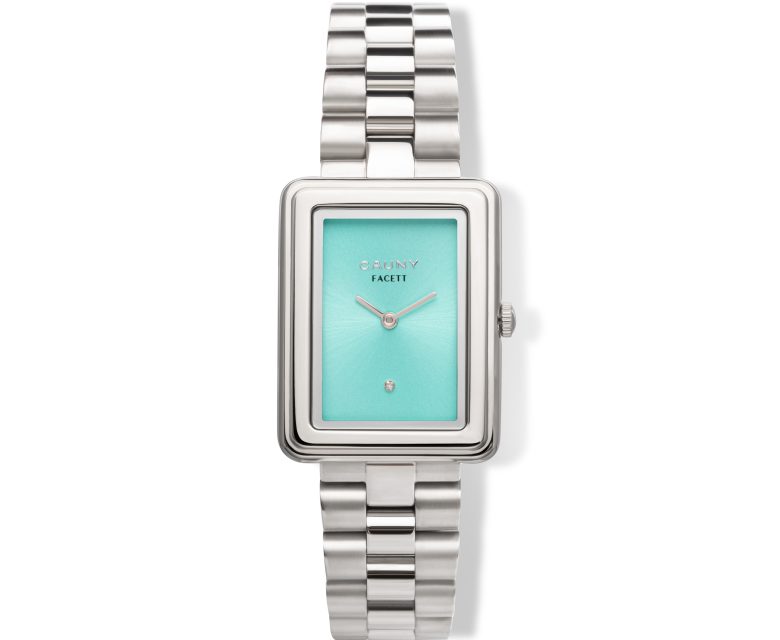 RELÓGIO CAUNY FACETT DIAMOND BLUE