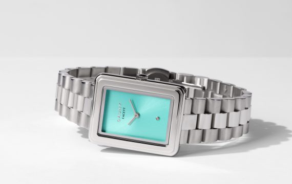 RELÓGIO CAUNY FACETT DIAMOND BLUE