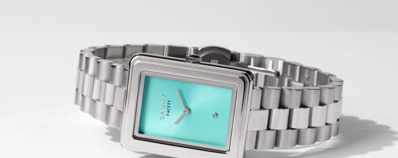 RELÓGIO CAUNY FACETT DIAMOND BLUE