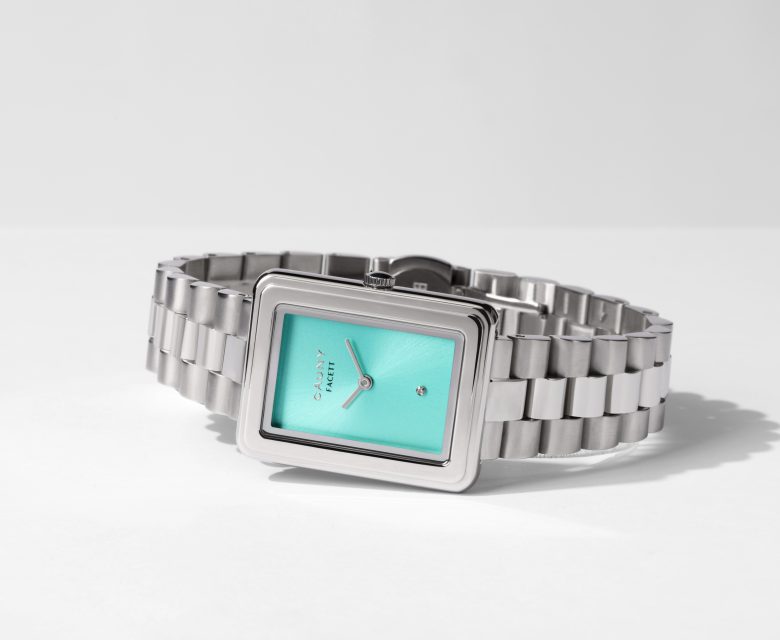 RELÓGIO CAUNY FACETT DIAMOND BLUE