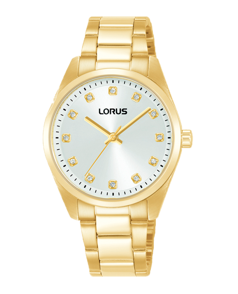 Ourivesaria Moreira - Relógios e Joias - Relógio Lorus Woman Dourado 12 Cristais RG328XX9 Relógio Lorus Woman Dourado 12 Cristais RG328XX9