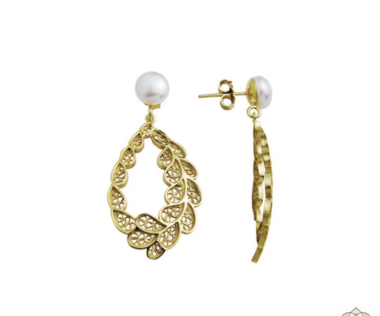 Brincos Saudade Jardim da Saudade 1B7-111016