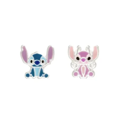 Ourivesaria Moreira - Relógios e Joias - Brincos Disney Stitch Angel AG054B4 Brincos Disney Stitch Angel AG054B4, o mimo perfeito para os mais novos