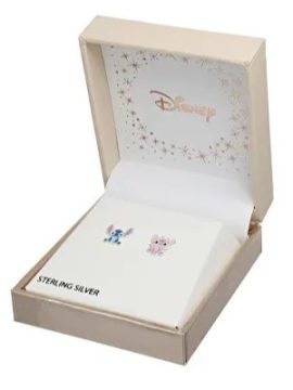 Brincos Disney Stitch Angel AG054B4, o mimo perfeito para os mais novos