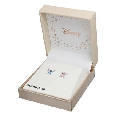 Ourivesaria Moreira - Relógios e Joias - Brincos Disney Stitch Angel AG054B4 Brincos Disney Stitch Angel AG054B4, o mimo perfeito para os mais novos